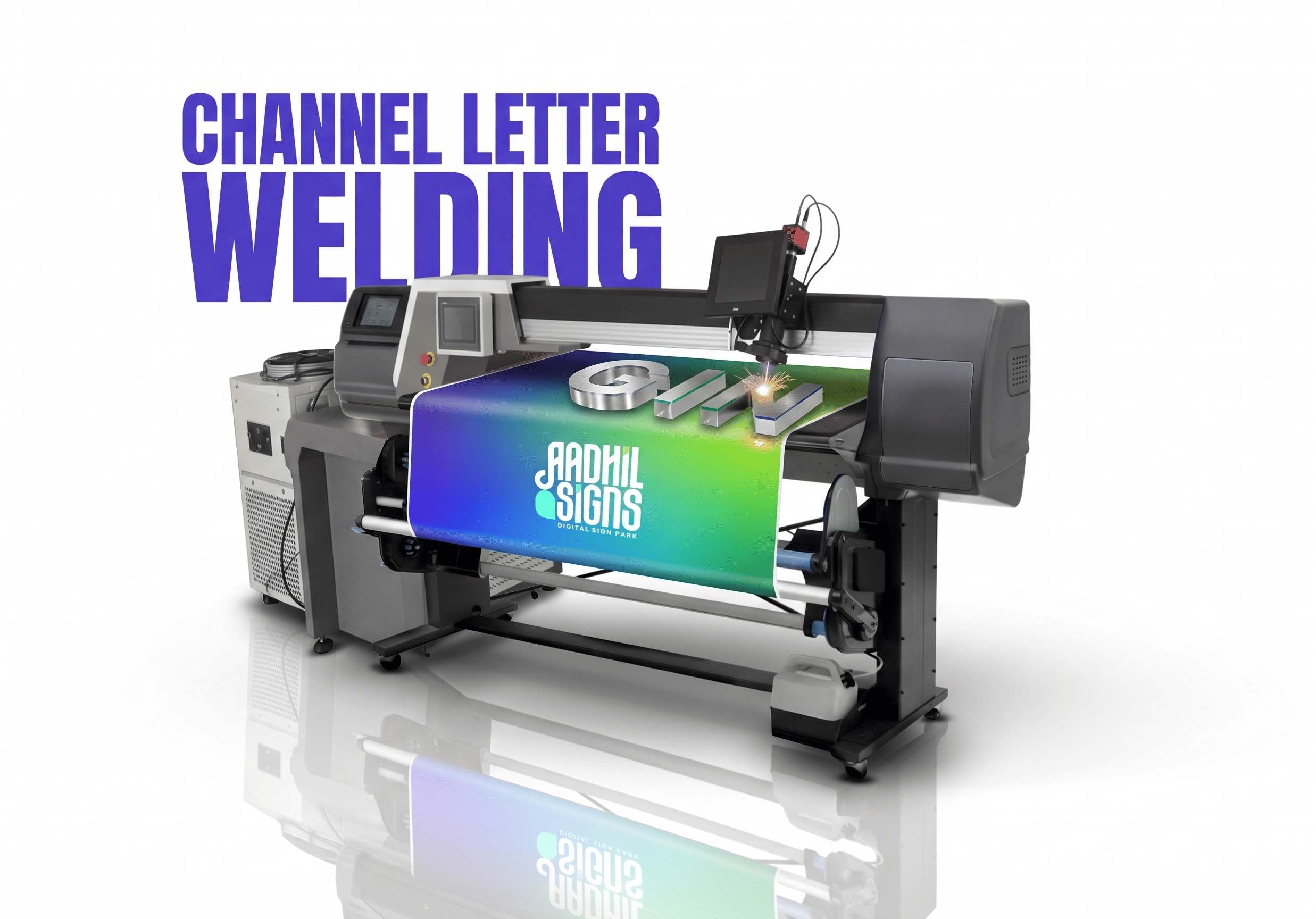 Channel Letter Welding machine