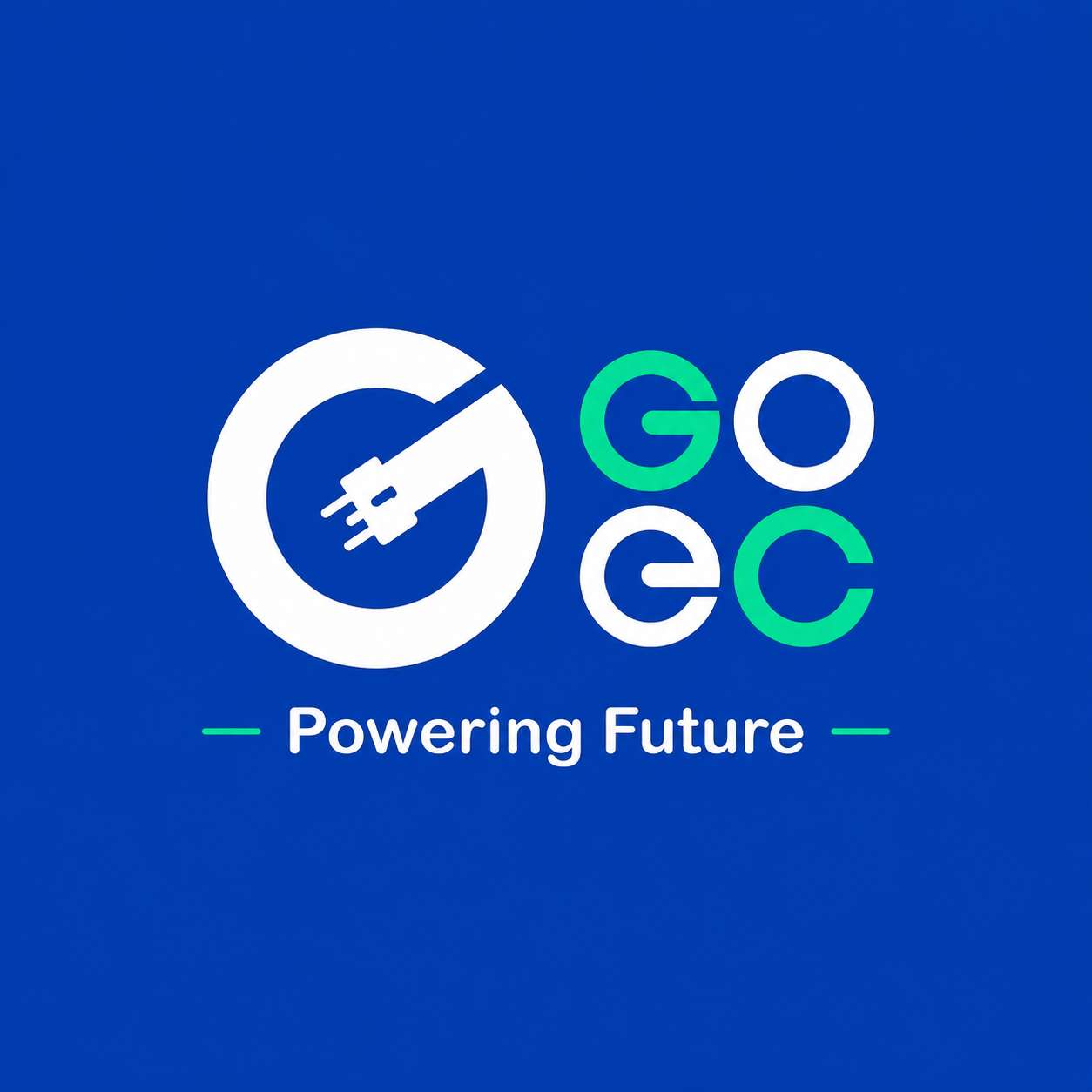 Go EC branding and signage